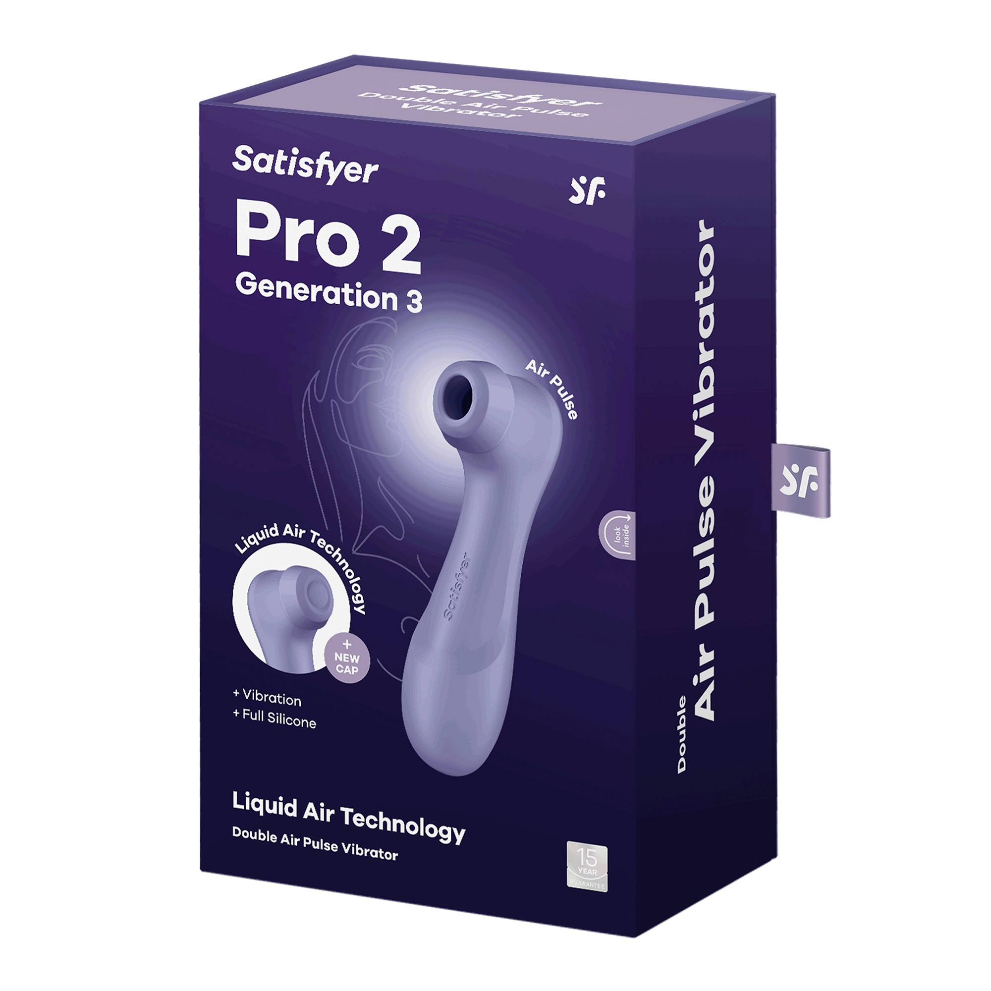 ESTIMULADOR PRO 2 GEN 3 SATISFYER LILA