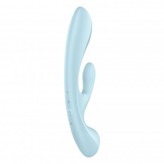 MULTI VIBRADOR TRIPLE OH AZUL SATISFYER