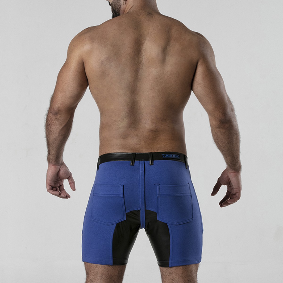 PANTALÓN CORTO ZAHONES 5 POCKET CHAP SHORT AZUL LOCKER GEAR