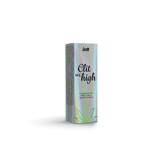 OLIO STIMOLANTE PER IL CLITORIDE ALLA CANNABIS CLIT ME HIGH INTT 17ML