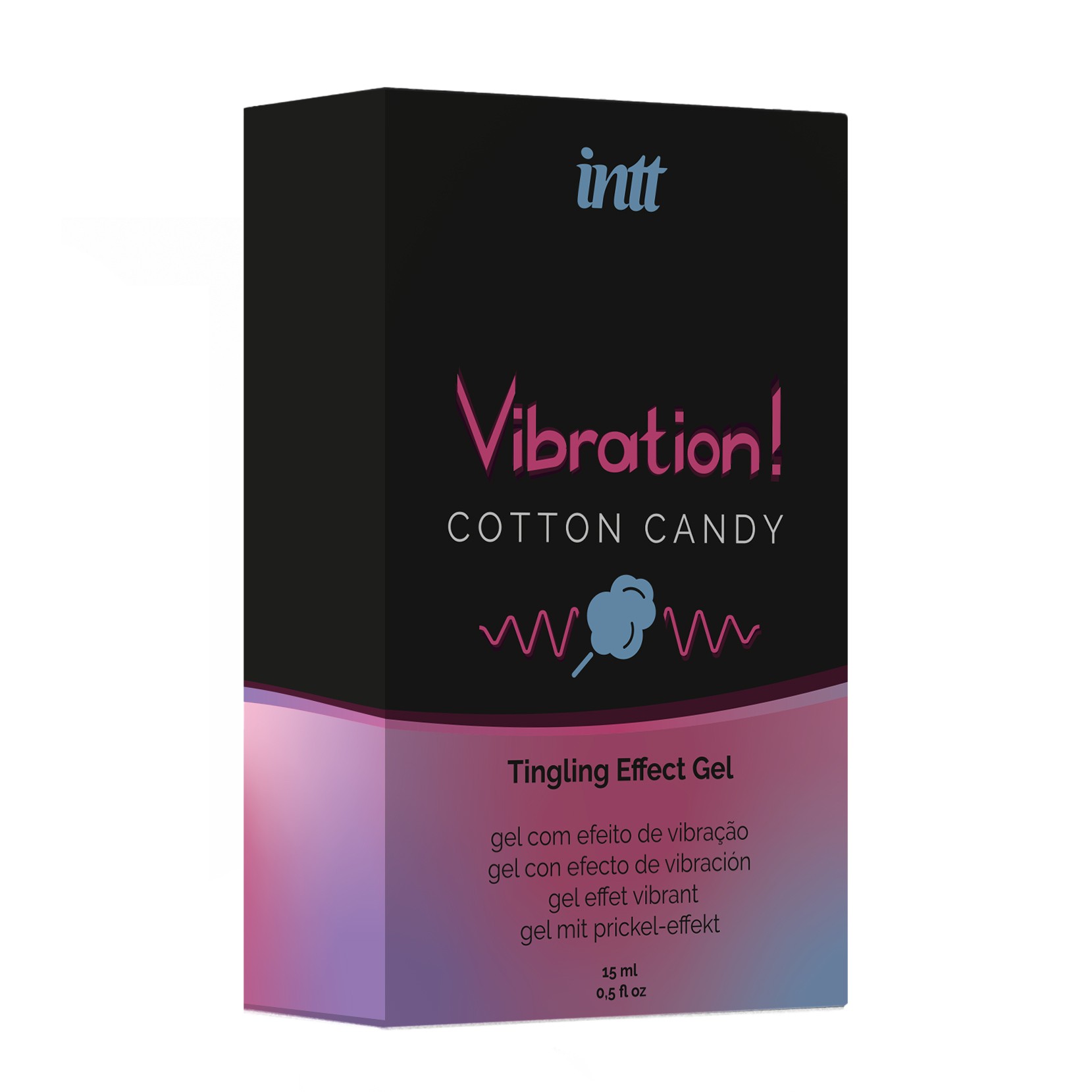 INTT VIBRATION COTTON CANDY GEL 15ML