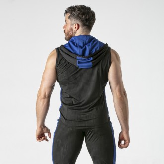 GILET HOODY BLU LOCKER GEAR