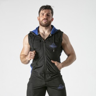 GILET HOODY BLEU LOCKER GEAR