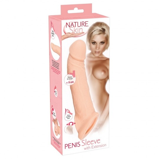 PENIS SLEEVE WITH EXTENSION