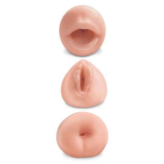 PIPEDREAM EXTREME TOYS ALL 3 HOLES MASTURBATOR SET