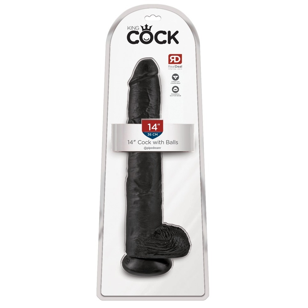 14\&quot; COCK WITH BALLS