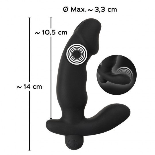 COCK-SHAPED BUTT PLUG WITH VIBRATION