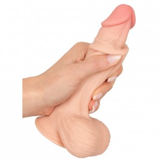 DILDO WITH MOVABLE SKIN