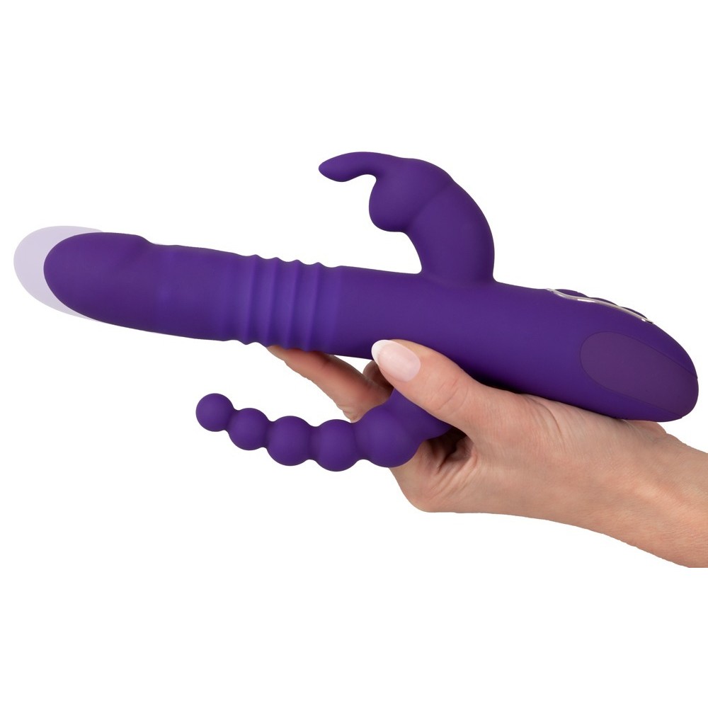 THRUSTING PEARL TRIPLE VIBRATOR