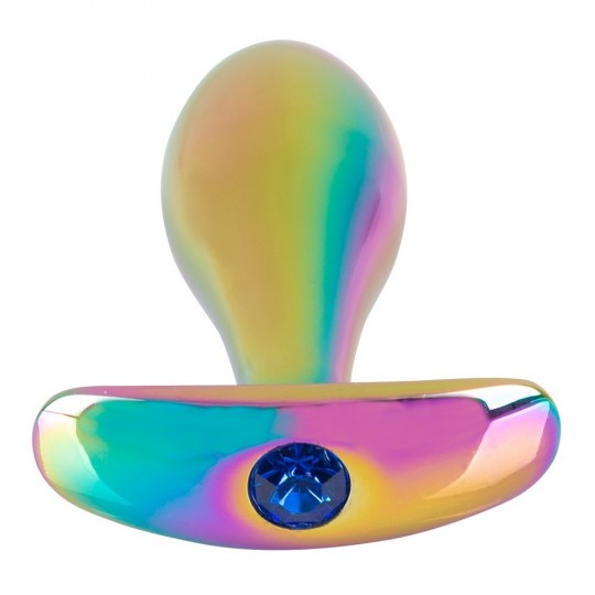 METAL BUTT PLUG SET IN RAINBOW COLOURS