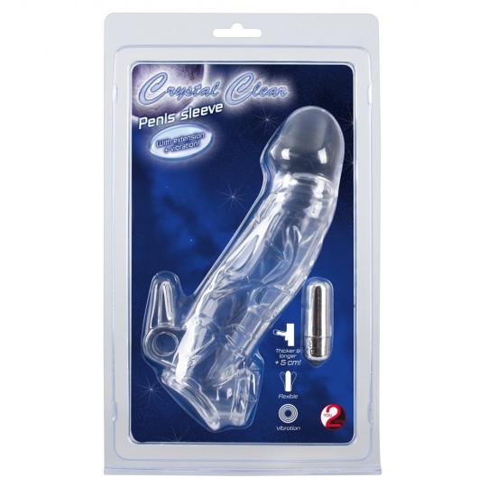 CHRYSTAL SKIN PENIS SLEEVE VIBRO