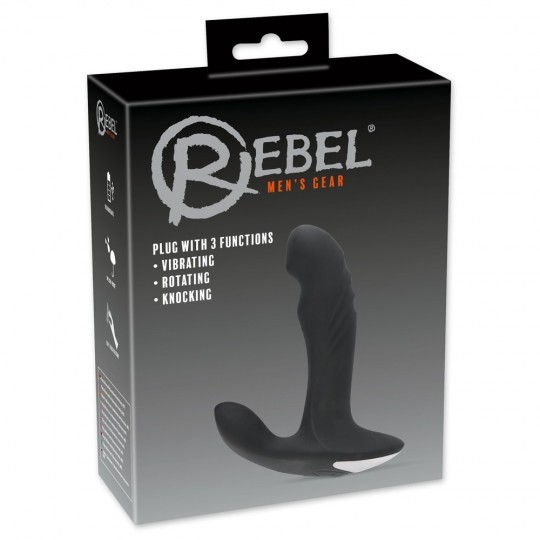 REBEL PLUG WITH PERINEUM STIMULATOR