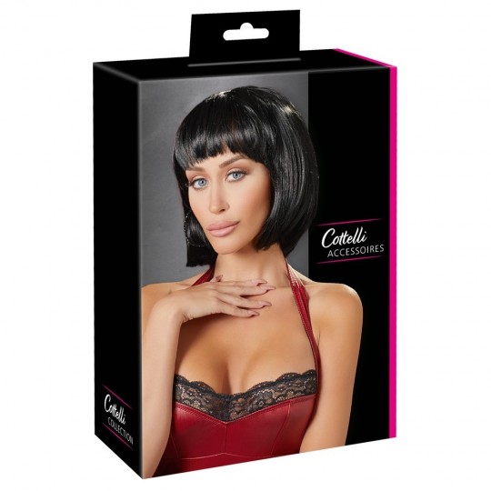 BLACK BOB WIG