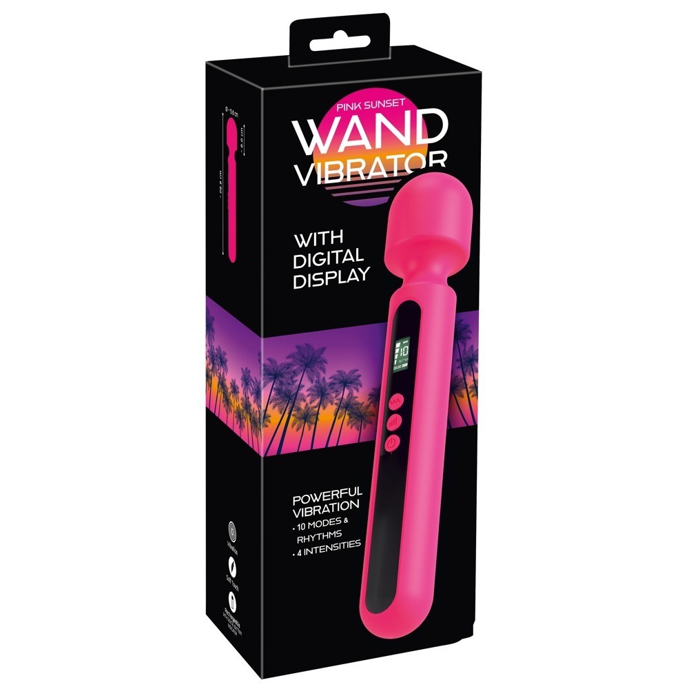 PINK SUNSET WAND VIBRATOR