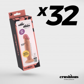 PACK OF 32 CRUSHIOUS OLLIE 6,7" DILDO