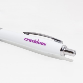 CRUSHIOUS MERCHANDISING PURPLE BALLPOINT PEN