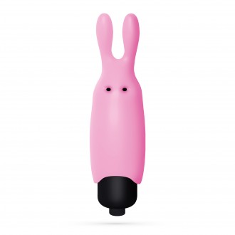 CRUSHIOUS O-PET RABBIT WITH 10 VIBRATION BULLET PASTEL PINK