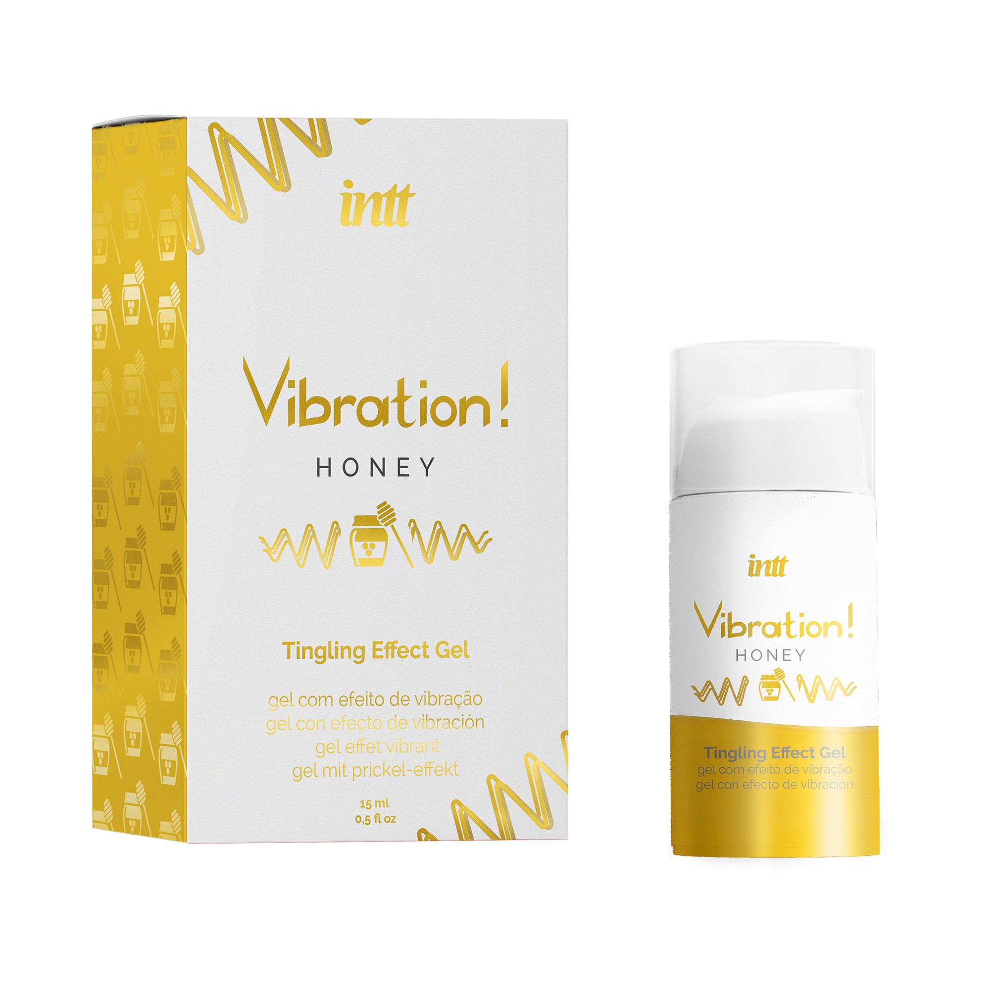 GEL COM VIBRAÇÃO VIBRATION MEL INTT 15ML