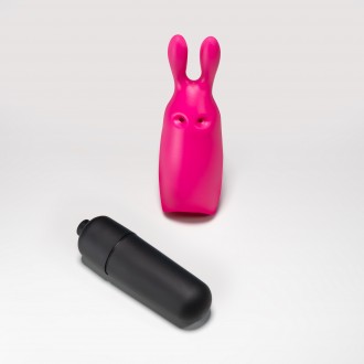 O-PET LAPIN AVEC BALLE À 10 VIBRATIONS ROSE CRUSHIOUS