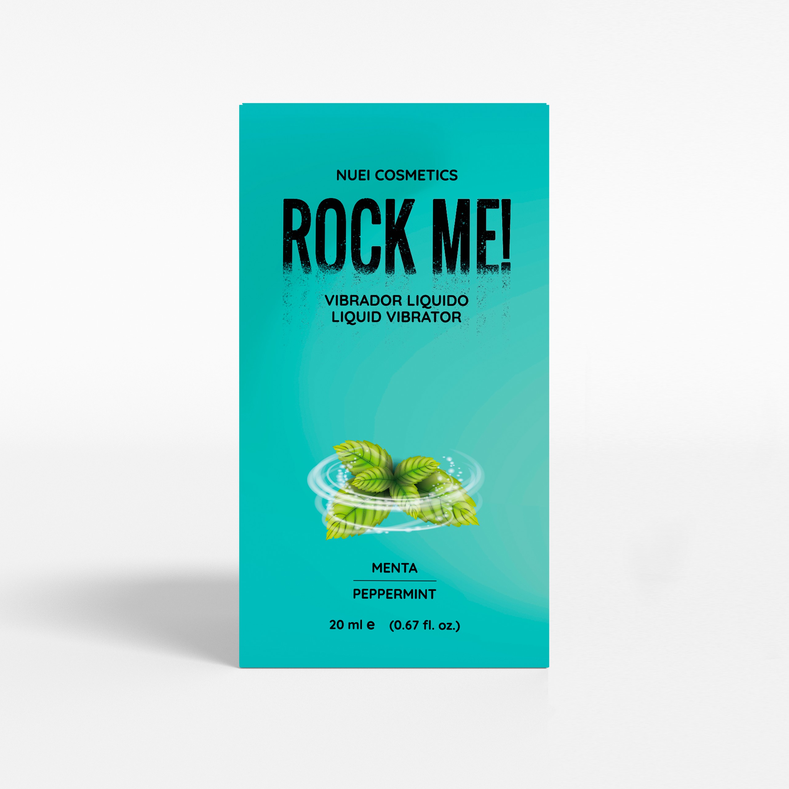 ROCK ME ! VIBRATEUR LIQUIDE MENTHE 20 ML NUEI