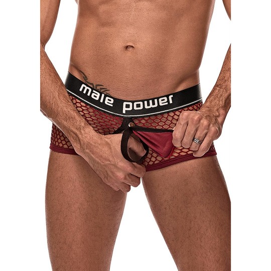 MINI COCK RING SHORT BURGUNDY