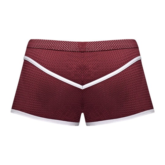 MINI SHORT BURGUNDY