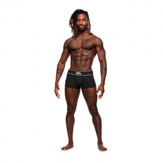 MALE POWER POUCH SHORT BLACK