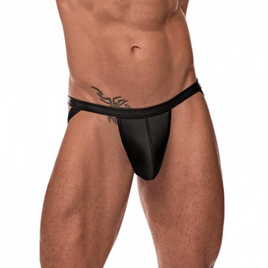 STRAPPY RING JOCK BLACK