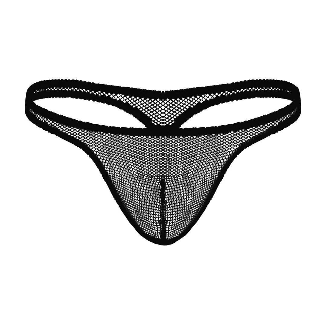 STRING BONG THONG BLACK