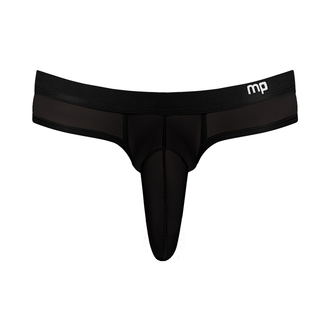 TANGA HOSE NEGRA MALE POWER