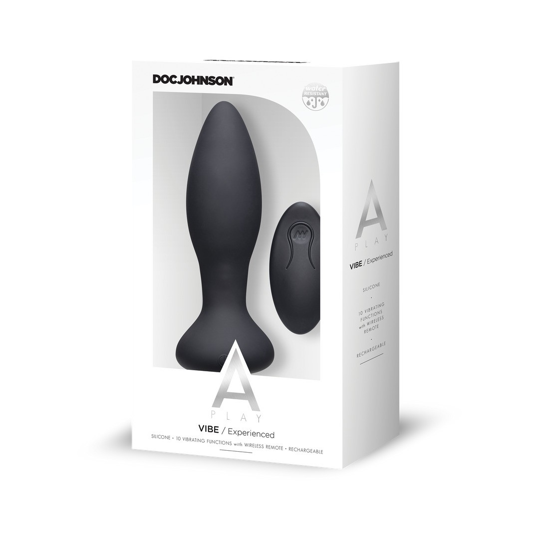 VIBE - ADVANCED SILICONE ANAL PLUG WITH REMOTE CONTROL