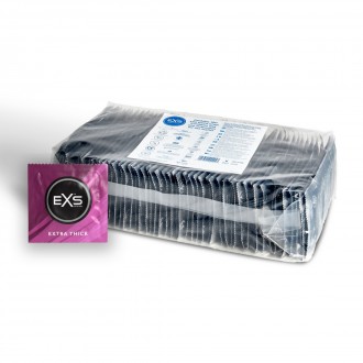 EXS EXTRA THICK - CONDOMS - 100 PIECES