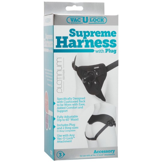 PLATINUM SUPREME HARNESS WITH PLUG