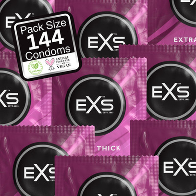 EXS EXTRA THICK - CONDOMS - 144 PIECES