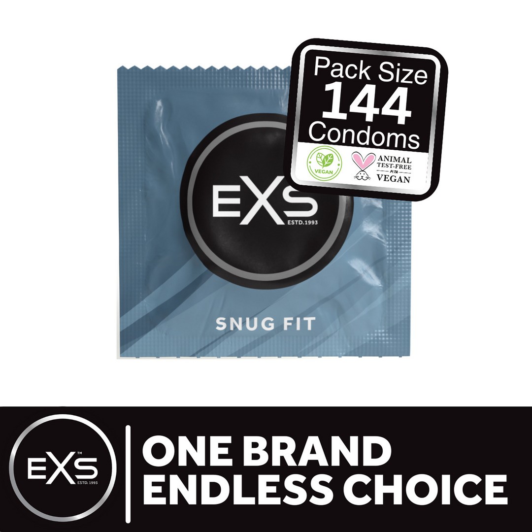 EXS SNUG FIT - CONDOMS - 144 PIECES