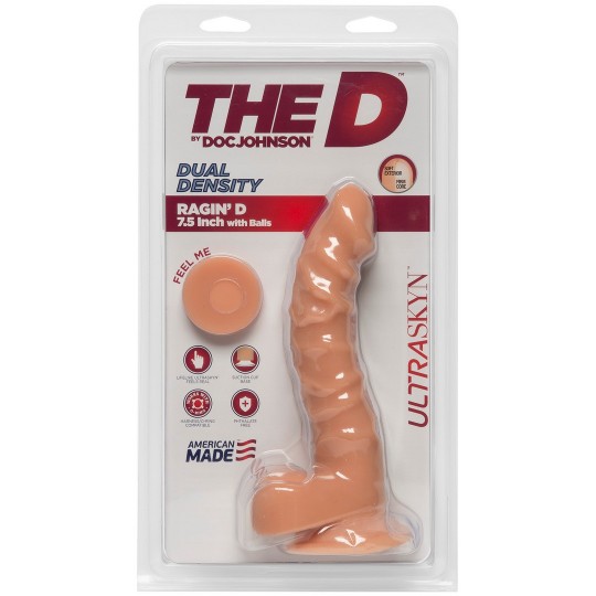 RAGIN\&#039; D - REALISTIC ULTRASKYN DILDO - 7 / 19 CM