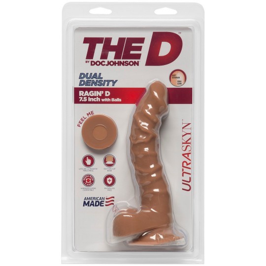 RAGIN&#039; D - REALISTIC ULTRASKYN DILDO - 10 / 25 CM