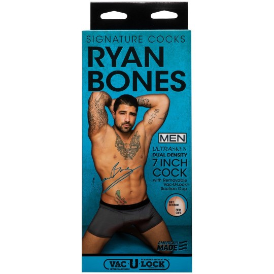 RYAN BONES - REALISTIC ULTRASKYN DILDO - 7 / 18 CM