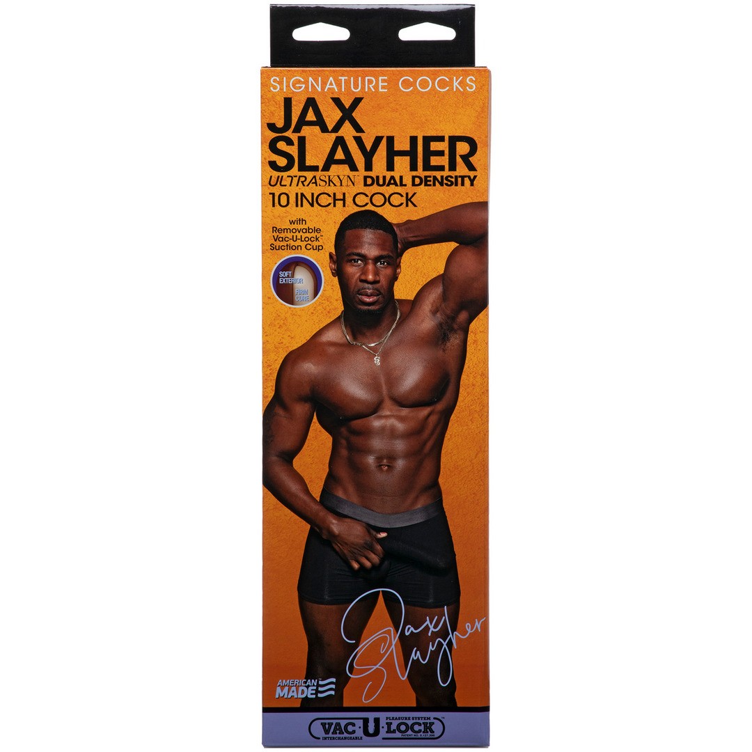 JAX SLAYHER - REALISTIC ULTRASKYN DILDO - 10 / 25 CM