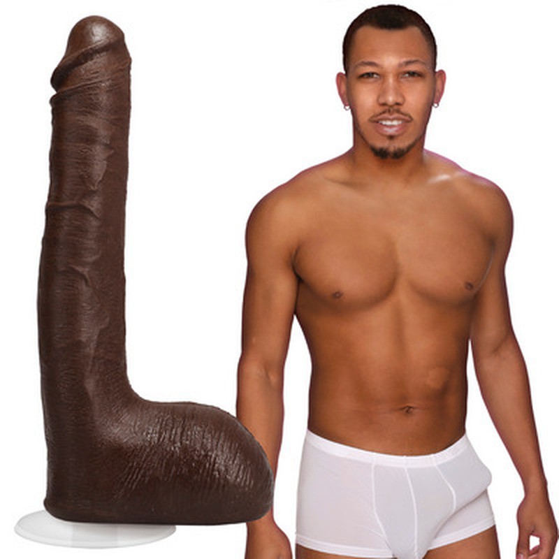 RICKY JOHNSON - REALISTIC ULTRASKYN DILDO - 10 / 25 CM