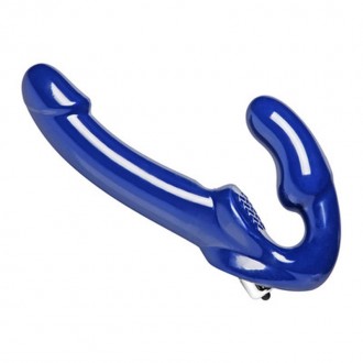 REVOLVER II VIBRATING STRAPLESS STRAP ON DILDO