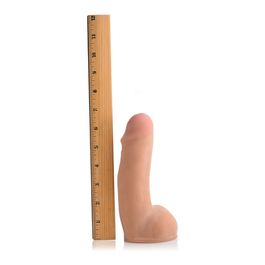 DUAL DENSITY SQUIRTING DILDO - 7 / 18 CM