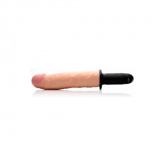 ONSLAUGHT - XXL VIBRATING DILDO THRUSTER