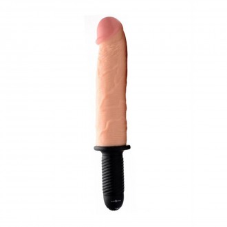 ONSLAUGHT - XXL VIBRATING DILDO THRUSTER