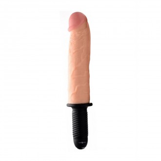 ONSLAUGHT - XXL VIBRATING DILDO THRUSTER