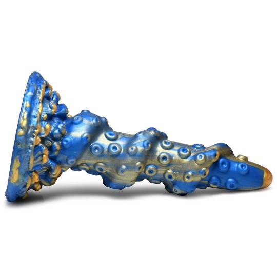 KRAKEN SILICONE DILDO - BLUE