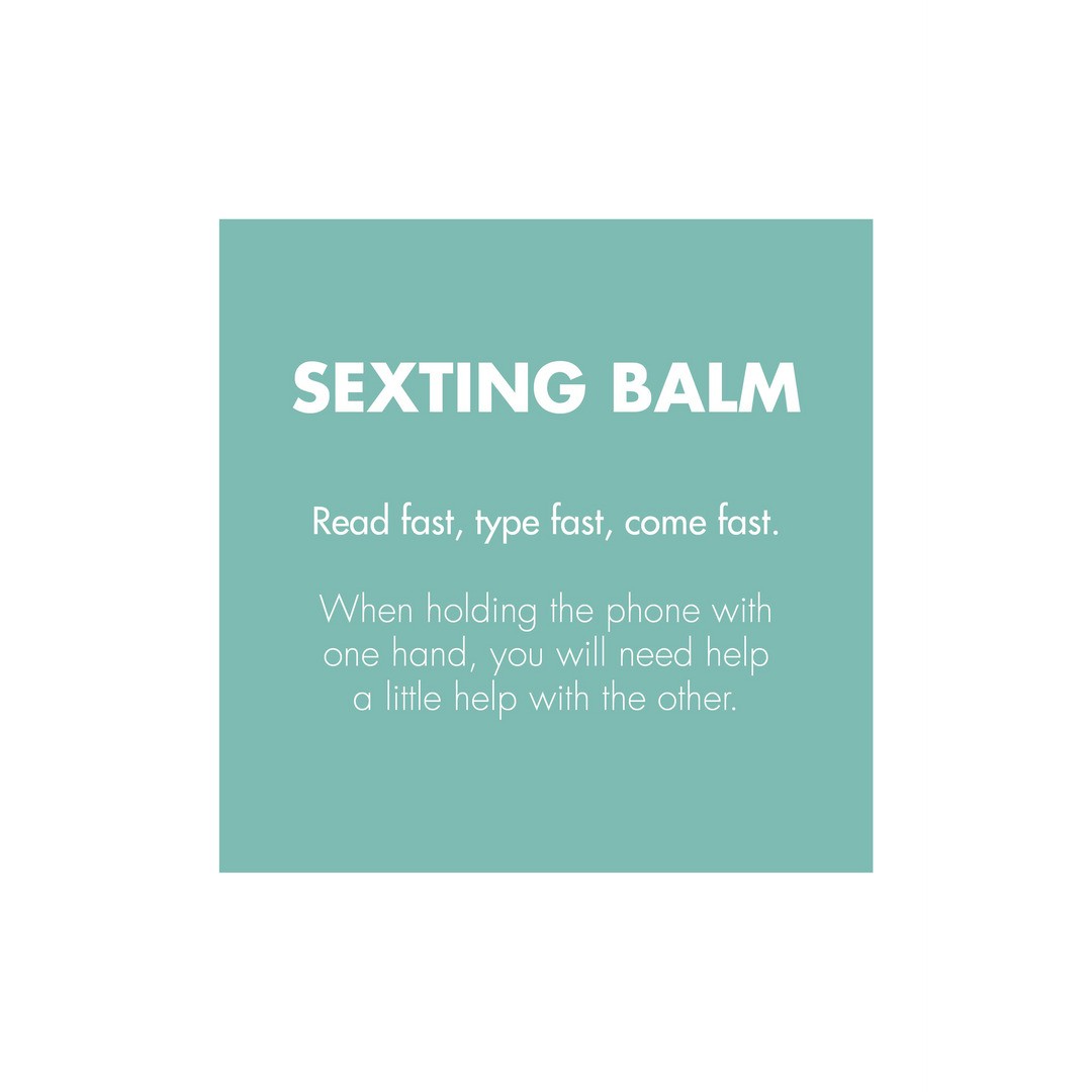 SEXTING BALM - CLITHERAPY BALM - 0.28 OZ / 8 GR