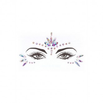 DAZZLING EYE CONTACT BLING STICKER