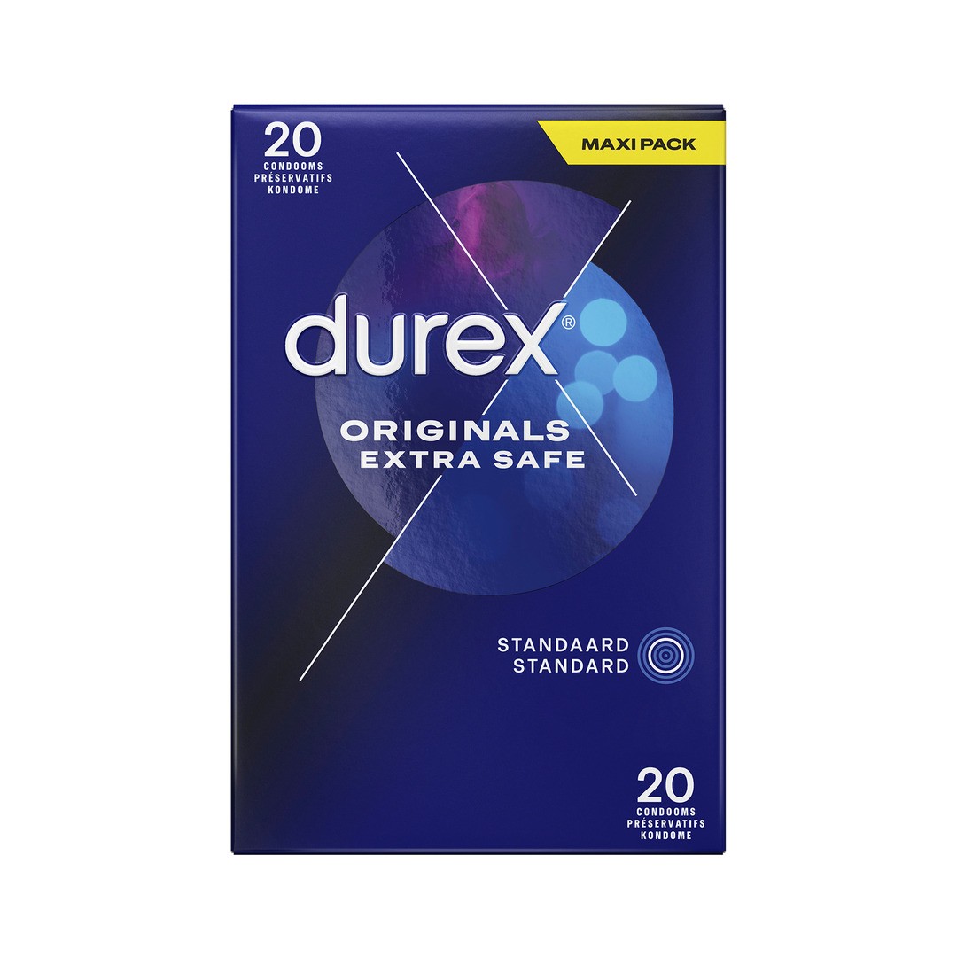 ORIGINALS EXTRA SAFE - CONDOMS - 20 PIECES