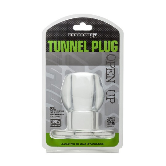 TUNNEL PLUG - HOLLOW BUTT PLUG - XL